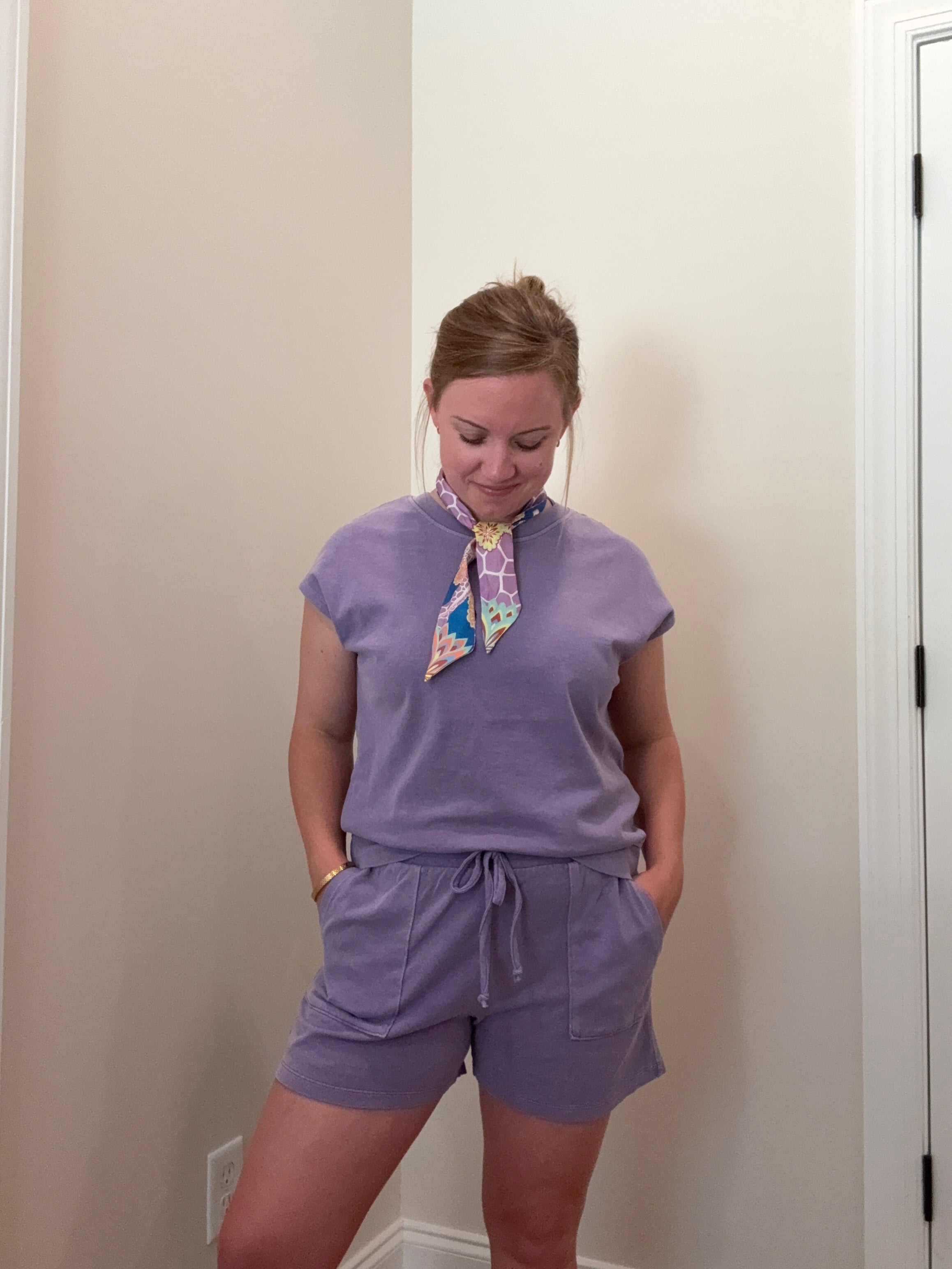 Dusty Purple Two-Piece Set